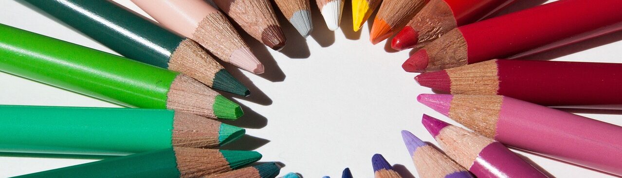 colored pencils, colour pencils, star-shaped